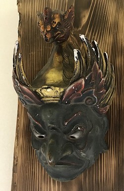迦楼羅(行動面)　田中清峯作　没後３０年記念出品