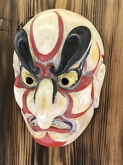 抜頭(舞楽面)HO作